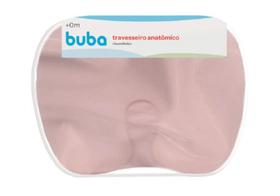 Travesseiro anatomico viscoelastico baby rosa 10698 - buba