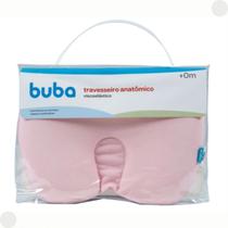 Travesseiro Anatômico Viscoelástico Rosa 10698 - Buba Travesseiro Anatômico Viscoelástico Rosa 10698 - Buba