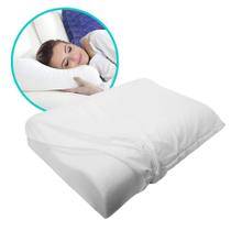 Travesseiro Antalérgico Ortopédico Cervical Anatômico Viscoelástico