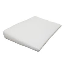 Travesseiro Anti Refluxo Rampa Bebe Inclinação Para Berço Branco Fronha Removível Dardara