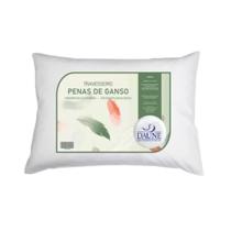 Travesseiro Antiacaros Macio 50% Penas e 50% Fibras