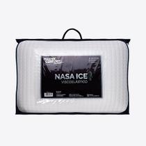 Travesseiro Antialérgico Visco 50x70cm Nasa Ice Refrescante Travesseiro Antialérgico Visco 50x70cm Nasa Ice Refrescante