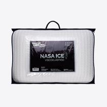 Travesseiro Antialérgico Viscoelástico 50x70 Nasa Ice Toque Refrescante Master Comfort