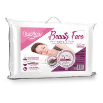 Travesseiro Antirrugas Beauty Face Antiácaros Com Capa de Cetim - Duoflex