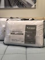 Travesseiro antistress branco karsten Travesseiro antistress branco karsten