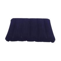 Travesseiro Azul Almofada Inflável Portátil Viagens Acampamento 42cm confortavel para barraca e cama - Majestic