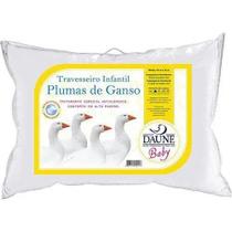 Travesseiro Baby Antialérgico 100% Plumas de Ganso Daune - 40x30 cm