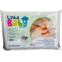 Travesseiro Baby Antialérgico Para Bebê JRA Extra Macio 33cm x 22cm x 04cm