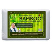 Travesseiro Bamboo Fibra Antialérgico Antiácaros Microfuros