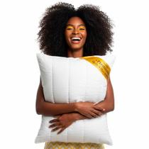 Travesseiro BASIC PREMIUM - LATEX em flocos CAPA hipoalergenica