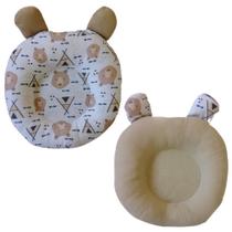 Travesseiro Bebê Anatômico com Orelhinha - Lerina Kids