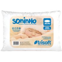 Travesseiro Bebe Antialérgico Almofada Anti Refluxo Soninho - Trisoft