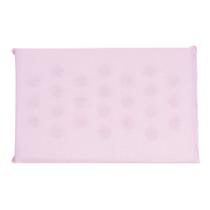 Travesseiro bebê antissufocante antialérgico anti-refluxo respirável c/ furos p/carinho e berço papi