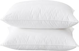Travesseiro BHZ King Size Feather Down, conjunto de 2 luxuosos e macios Travesseiro BHZ King Size Feather Down, conjunto de 2 luxuosos e macios