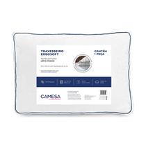 Travesseiro Camesa Ergosoft 50x70 Antialérgico Macio Suporte Ergonômico Lavável Travesseiro Camesa Ergosoft 50x70 Antialérgico Macio Suporte Ergonômico Lavável