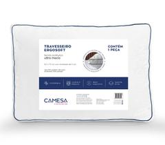 Travesseiro Camesa Hotelaria Ergosoft Lavável Suporte firme