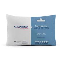 Travesseiro Camesa Micro Cotton 50x70 Médio