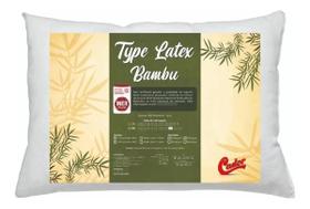 Travesseiro Castor Type Latex Bambu 45x65x16cm