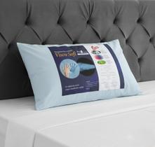 Travesseiro Castor Visco Soft New Hot & Cold 40x60x11cm