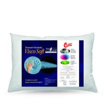 Travesseiro Castor Viscoelastic Visco Soft Hot & Cold 45x65x16