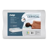 Travesseiro Cervical Baixo Comfort 12/10cm Viscoelástico Nap - D40