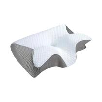 Travesseiro Cervical Ergonômico de Espuma Viscoelástica - Suporte Ortopédico para o Pescoço