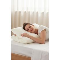Travesseiro Cervical Espuma Mágica Alívio Dor Pescoço 12,5cm