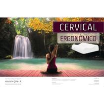 Travesseiro Cervical Latex Touch Ergonômico Harmonia - Harmonia Travesseiros