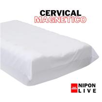 Travesseiro Cervical Magnetico Ortopedico Alinha Coluna