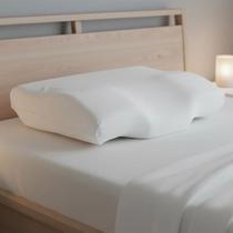 Travesseiro Cervical Ortopédico Anatômico Nasa Viscoelástico Para Dor Pescoço Coluna Ronco Antiácaro Revestimento Fixo Suporte Ergonômico Travesseiro Cervical Ortopédico Anatômico Nasa Viscoelástico Para Dor Pescoço Coluna Ronco Antiácaro Revestimento Fixo Suporte Ergonômico