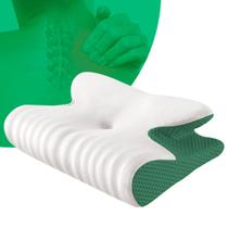 Travesseiro Cervical Ortopédico Butterfly Meu Sono Top Vitasono Espuma Viscoelástica