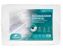 Travesseiro Cervical Ortopédico com Massageador Fibrasca