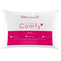 Travesseiro Comfy Suporte Médio Fibra Siliconizada 500 Gramas 70cm X 50cm - 1 Unidade