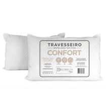 Travesseiro Confort 50cm x 70cm Matelado 180 Fios