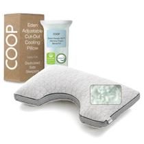 Travesseiro Coop Home Goods Eden Ajustável com Resfriamento para Dormir de Lado Travesseiro Coop Home Goods Eden Ajustável com Resfriamento para Dormir de Lado