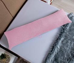 Travesseiro Corpo 100% Silicone Xuxão 1,40x40 Capa Plush Cores Travesseiro Corpo 100% Silicone Xuxão 1,40x40 Capa Plush Cores