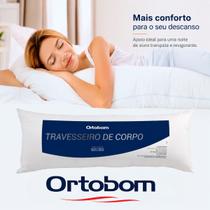 Travesseiro Corpo Ortobom Giant Pillow 120 Cm Branco