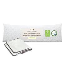 Travesseiro Corporal Ajustável de Espuma Viscoelástica Coop Home Goods 51x137 cm