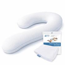 Travesseiro Corporal Contour Cool XL Formato Cisne Ortopédico