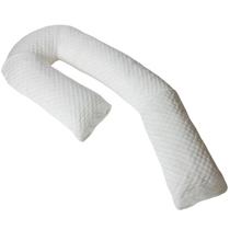 Travesseiro corporal MedCline Cooling com espuma viscoelástica ajustável Travesseiro corporal MedCline Cooling com espuma viscoelástica ajustável