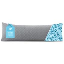 Travesseiro Corporal YZ HOME 51 x 137 cm com Espuma de Memória Triturada