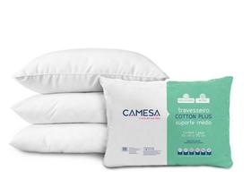 Travesseiro cotton plus 180 fios 50x70 extrafirme a vacuo sortido