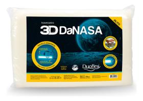 Travesseiro Danasa Alto 3d 13cm Altura Macio - Duoflex