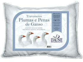 Travesseiro Daune 50%Penas e 50%Plumas de Ganso - 50x70 cm