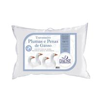 Travesseiro Daune 50% Penas E 50% Plumas De Ganso