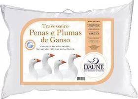 Travesseiro Daune 80%Penas e 20%Plumas de Ganso - 50x70 cm