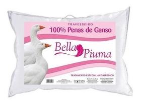 Travesseiro Daune Bella Piuma 100% Pena Ganso 50x70cm