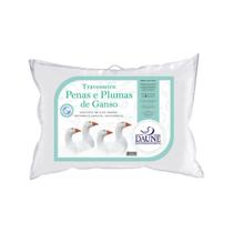 Travesseiro Daune Penas e Plumas 85/15 5003DA 50x70 Antialérgico - Branco