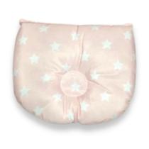 Travesseiro de Bebê Anatômico Ursa Estrela Rosa Travesseiro de Bebê Anatômico Ursa Estrela Rosa