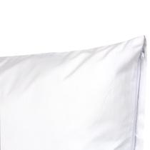 Travesseiro de Corpo 1,30x40 COMPLETO Refil Silicone + Fronha Percal Flex 400 Fios